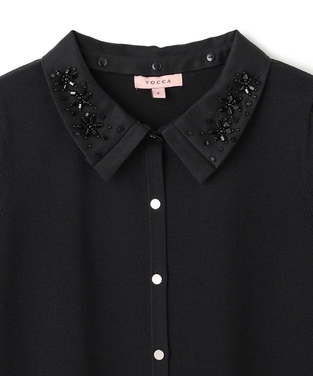 TOCCA TREASURE BOX ニットカーディガン ブラック系