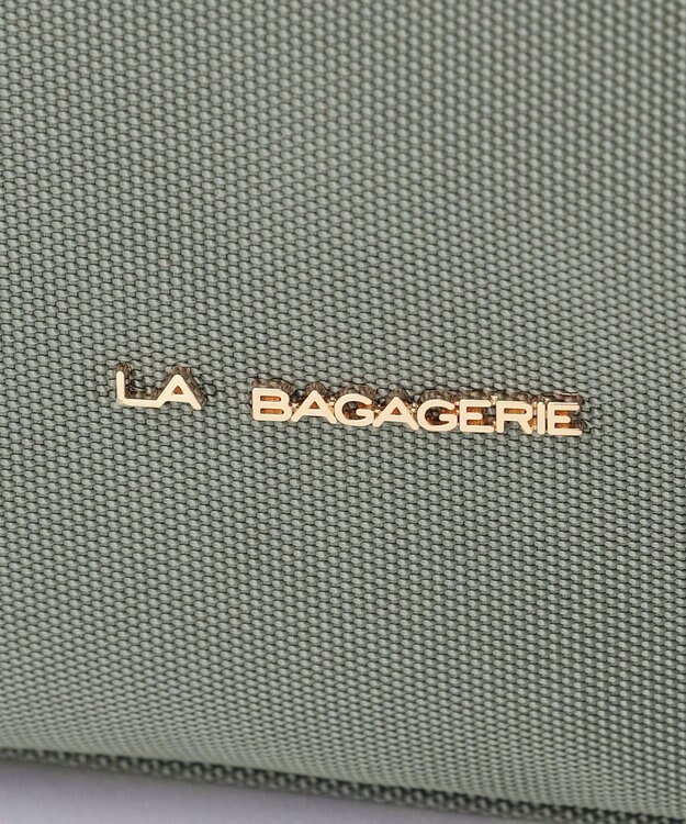 LA BAGAGERIE 縦長スクエアトート グレー