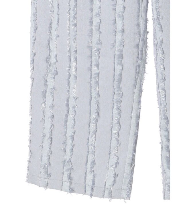 Green Parks ・ＳＵＧＡＲ　ＳＰＯＯＮ　フリンジジャカードパンツ Light Gray