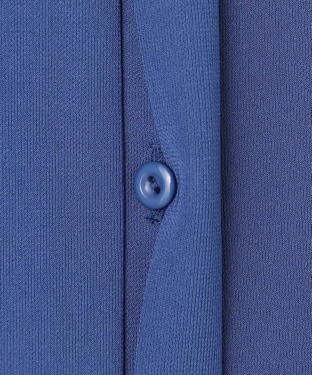 ANY SIS ジョーゼットジャージー ワンピース ブルー