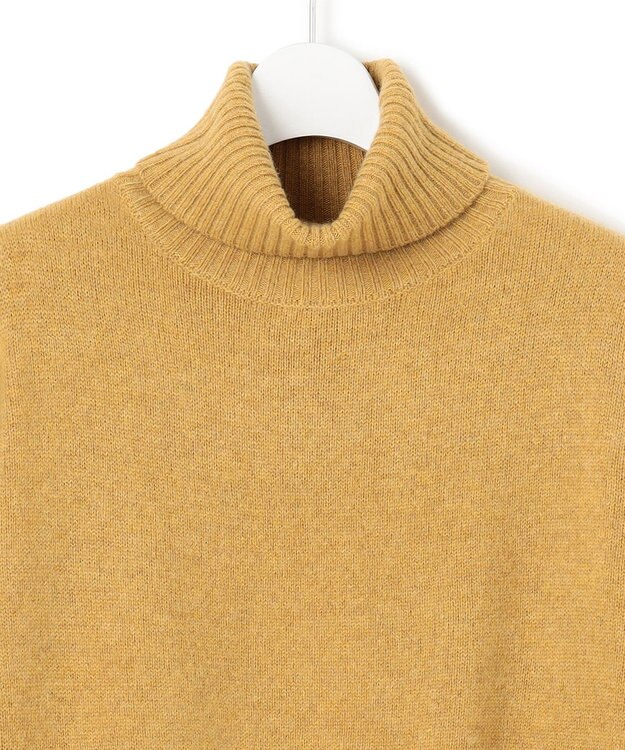 J.PRESS YORK STREET 【WOMEN】ウールカシミヤ タートルニット イエロー系