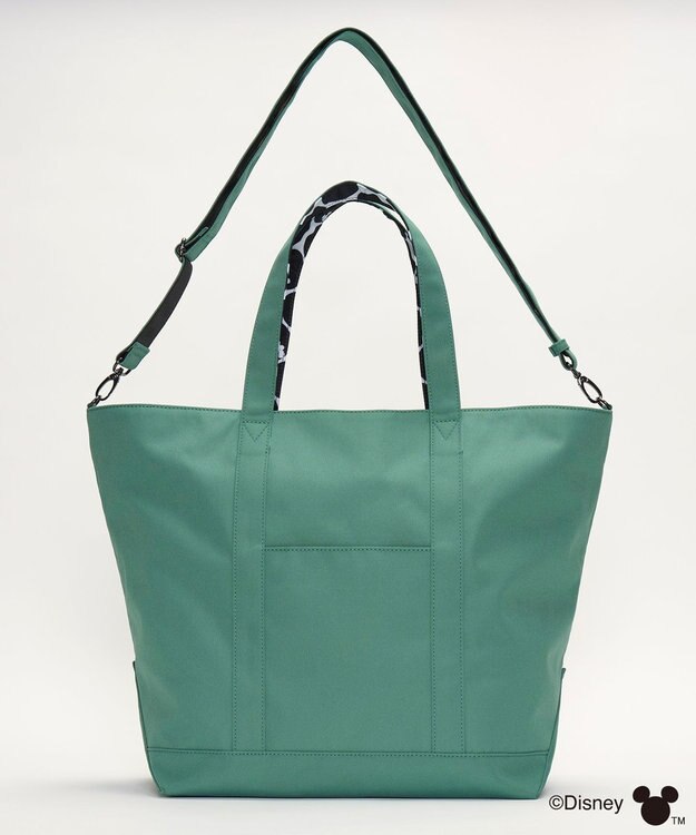 Y'SACCS 【Disney Collection】シルエットプリント2WAYトートバッグ グリーン