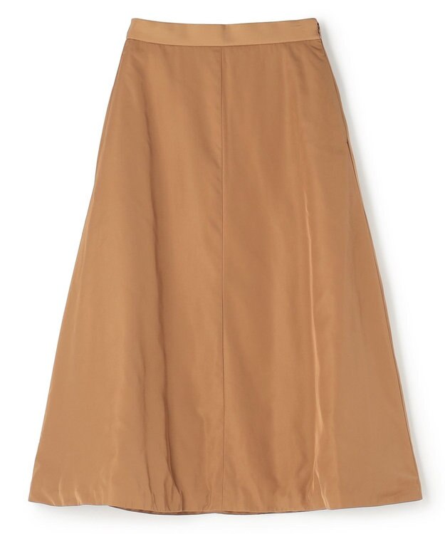 UNFILO パデッドスカート キャメル