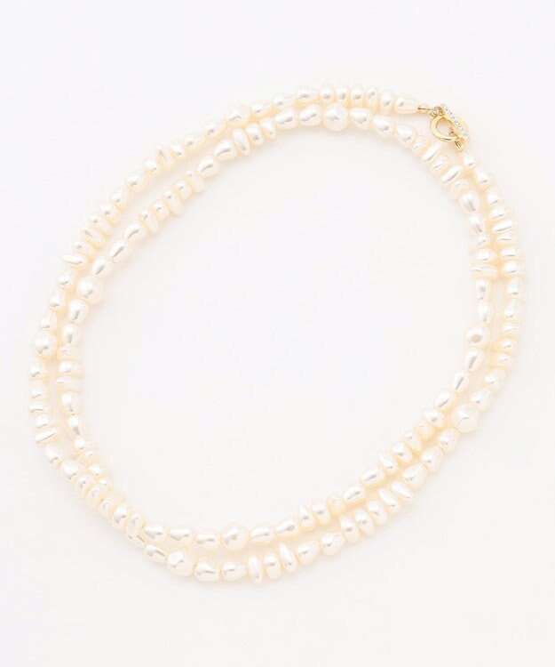 組曲 マルチWAYイミテーションパール ネックレス ゴールド系