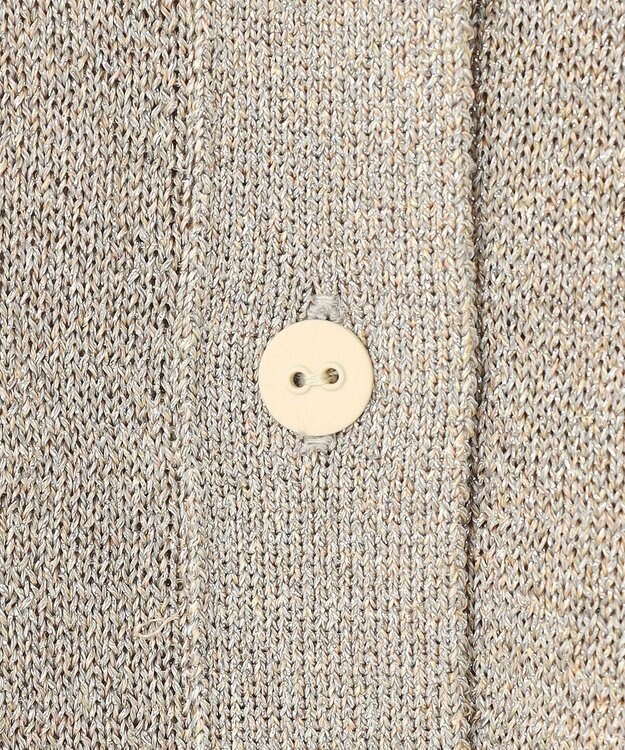 BEIGE， SMITHONITE / リュクスグリッター ドルマンカーディガン Grayge