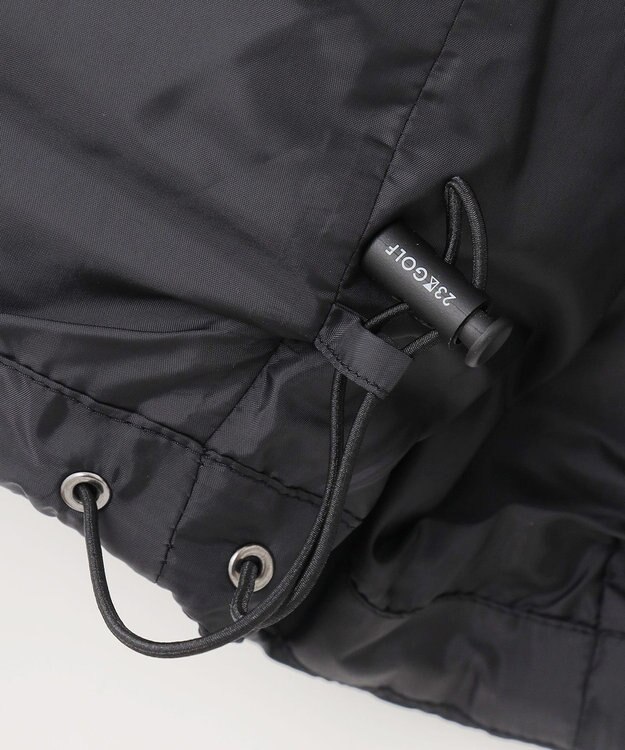 23区GOLF 数量限定！お得セット【MEN】撥水ベスト×モックネックシャツ ブラック系