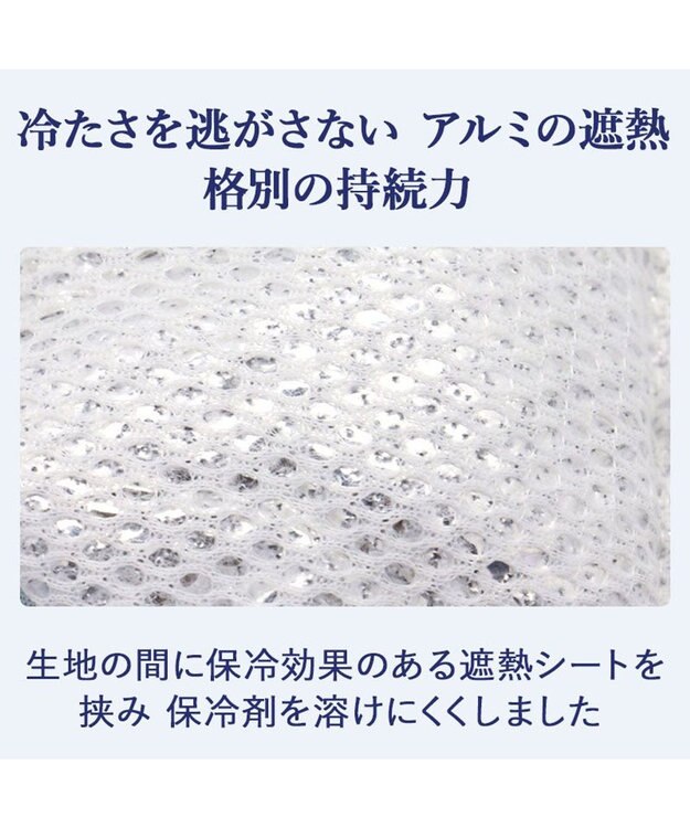 PET PARADISE J.PRESS クールバンダナ 《ストライプ柄》 中型犬 ライトブルー