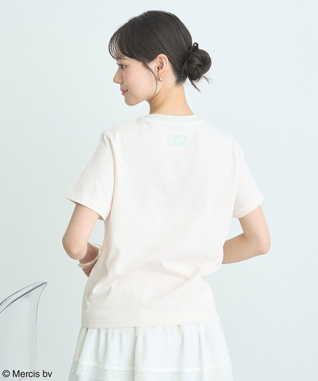 earth music&ecology ｍｉｆｆｙ／ｅａｒｔｈ　Ｒｏｓｅ　ｒｉｎｇｅｒ　Ｔｅｅ Cream