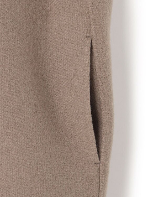 uncrave メルトンリバー ミドルダッフルコート トープ