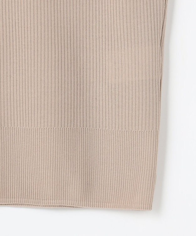 自由区 【人気素材・NEWアイテム・アンサンブル対応】ファンクショナルノースリーブ カットソー ベージュ