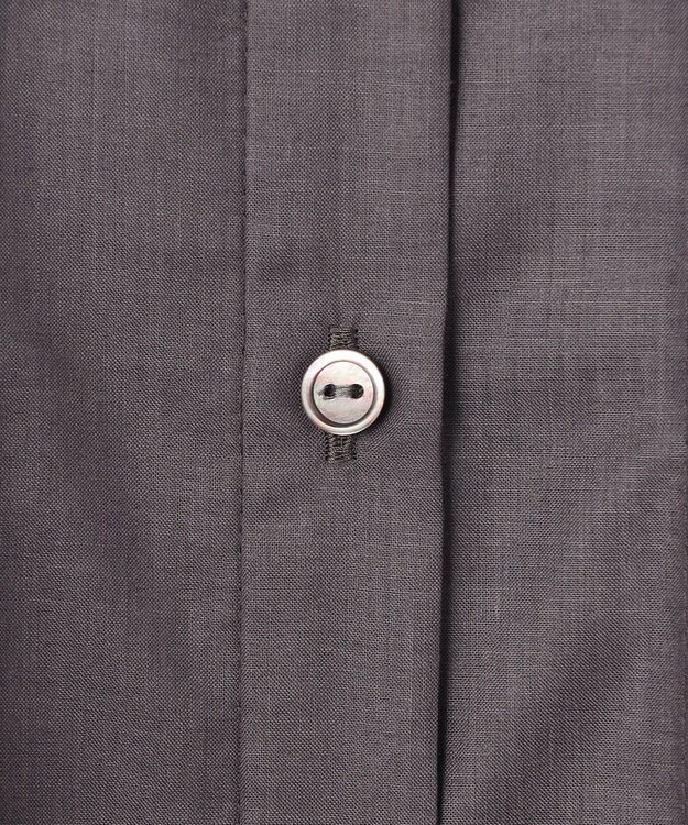 23区 L 【洗える】ラスターローン フロントタック ワンピース グレー系