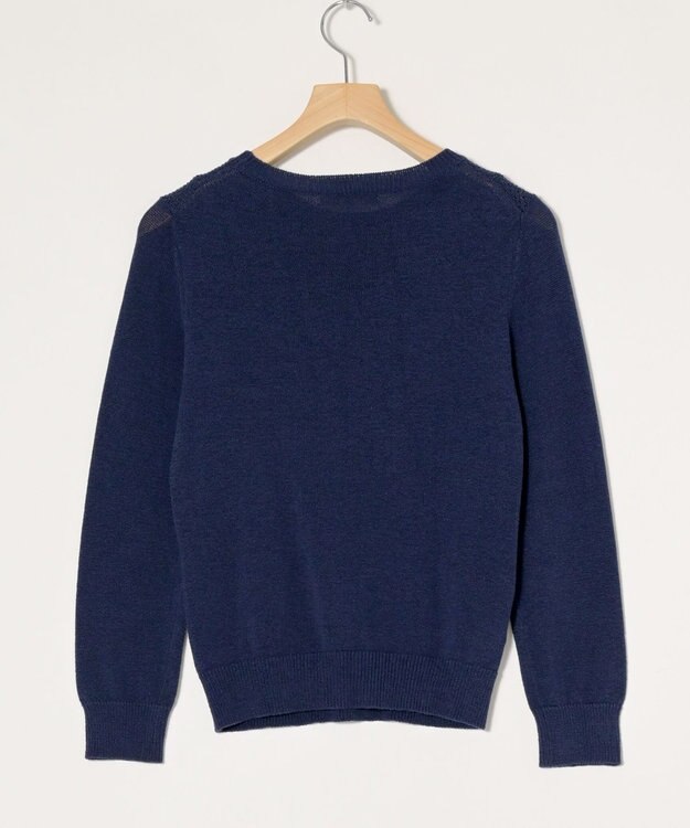 ONWARD Reuse Park 【組曲】ニット春夏 ネイビー