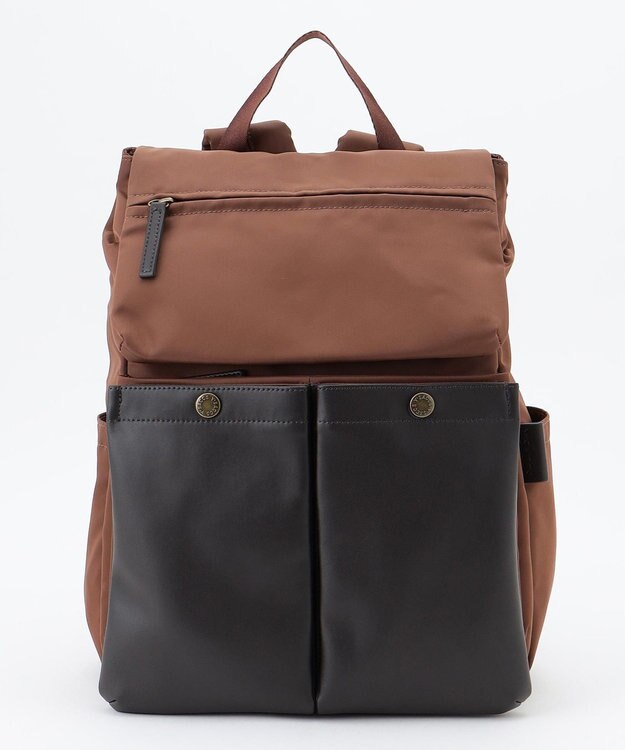 Y'SACCS 木村多江×Y'SACCS フラップポケットリュックサック チョコ