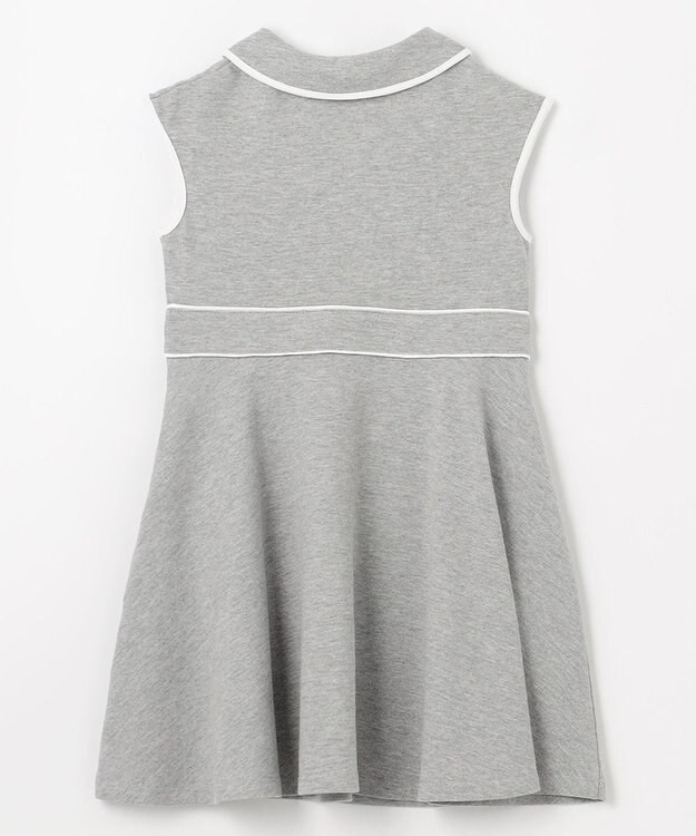 組曲 KIDS 【110-140㎝】カノコ ワンピース ライトグレー系