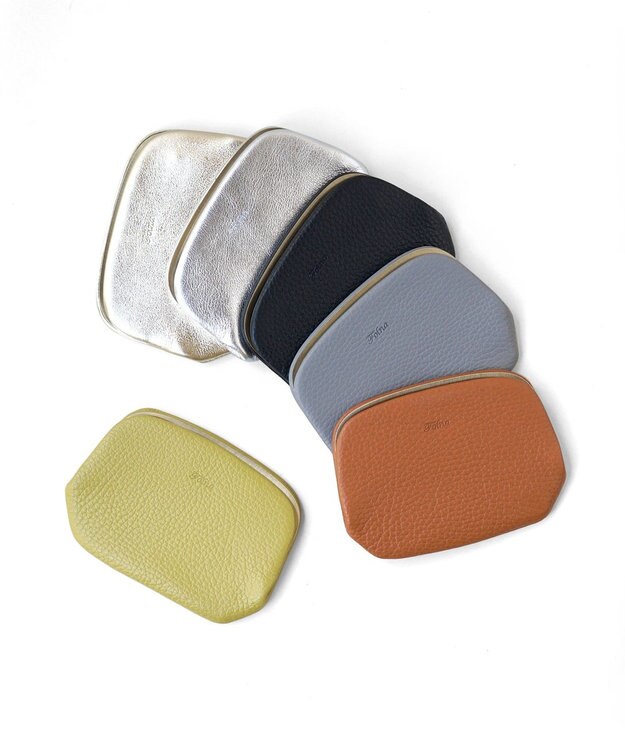 FOLNA RD ショート天溝がま口 財布 ブラック