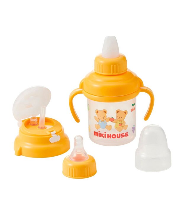 MIKI HOUSE HOT BISCUITS 【ミキハウス】 マグセット 白