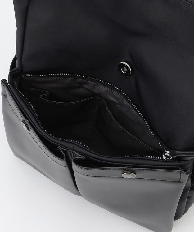 Y'SACCS 木村多江×Y'SACCS フラップポケットリュックサック ブラック