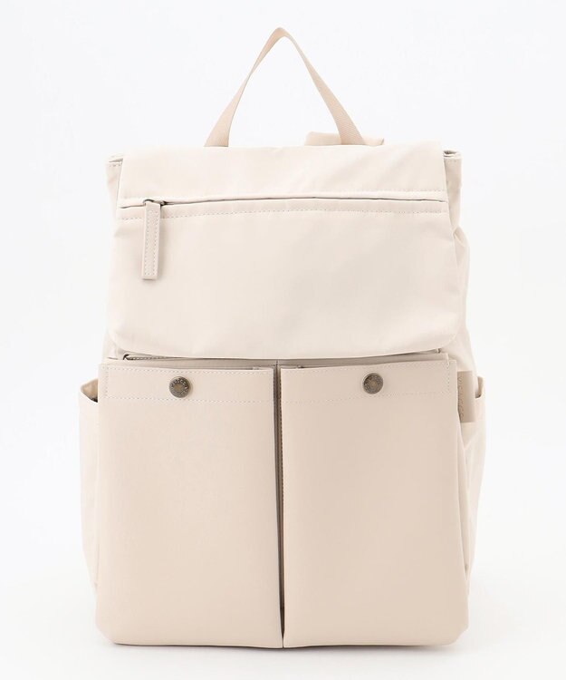 Y'SACCS 木村多江×Y'SACCS フラップポケットリュックサック アイボリー