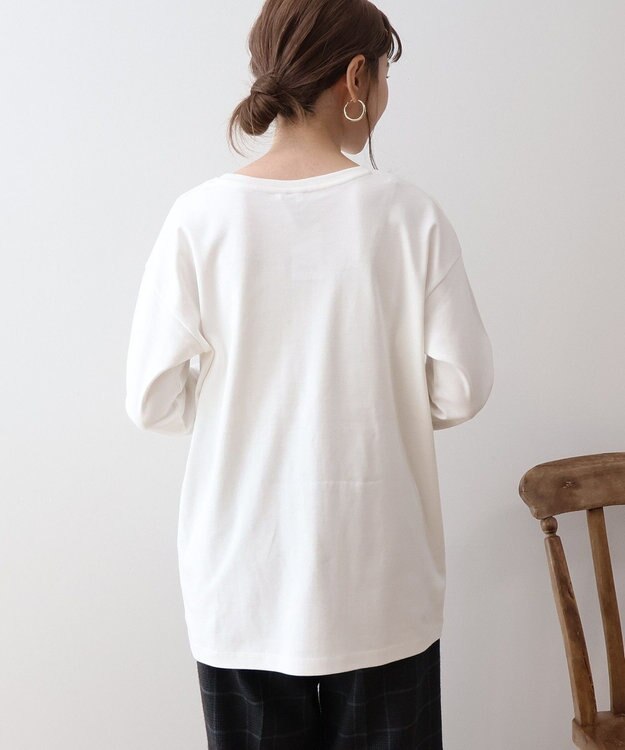 AMERICAN HOLIC スクエアカットプルオーバー Off White