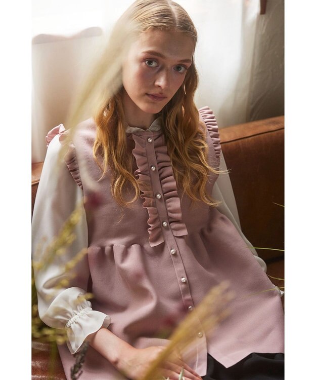 TOCCA 【消臭・洗える】BISCUIT ブラウス オフ系