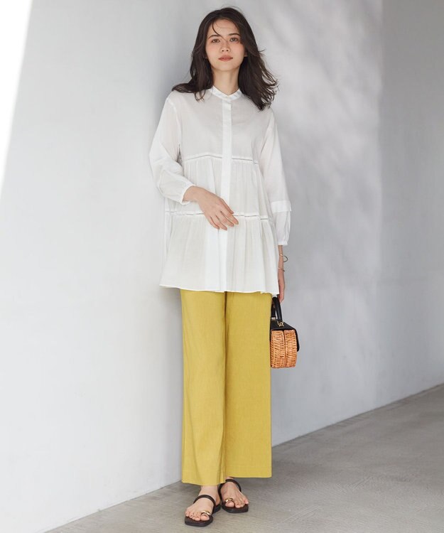 23区 【CLASSY.6月号掲載】ビジュー フラット サンダル ダークブラウン系