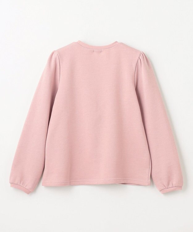 ANY KIDS 【らくっトレーナー】裏毛 ネックレス トレーナー ピンク