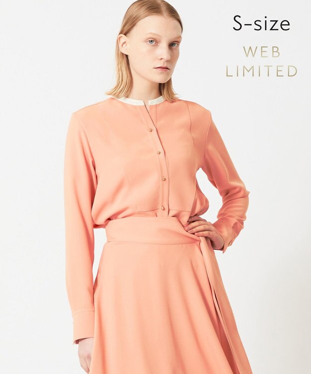 BEIGE， 【WEB限定・S-size】ZEKOLVA / ブラウス Coral