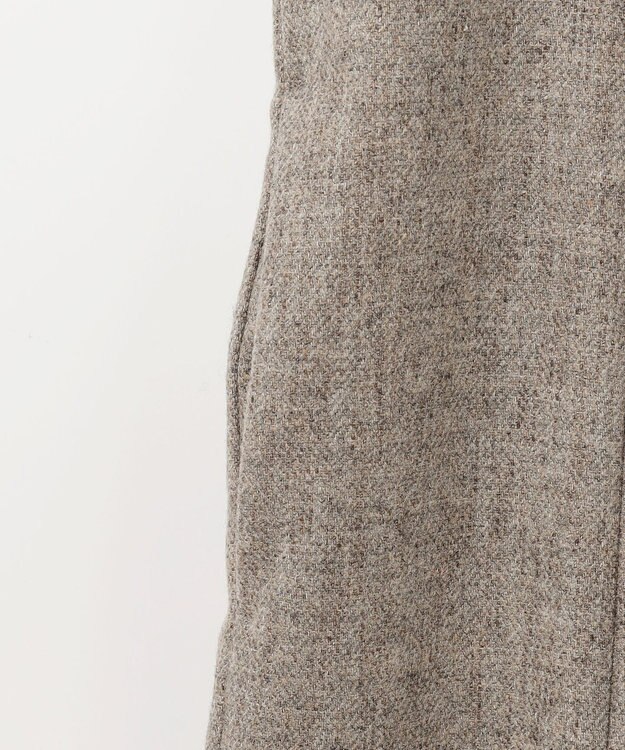 J.PRESS LADIES シャンブレーツイル ジャンパースカート ブラウン系