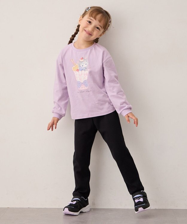 ANY KIDS 【WEB限定】7daysデイリー ネコパンツ ブラック