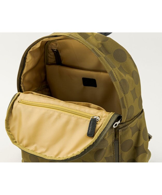 MIYABIYA La quoh with kirakaracho 南蛮七宝ベーシックプリント NEWリュック 鶯(カーキ)