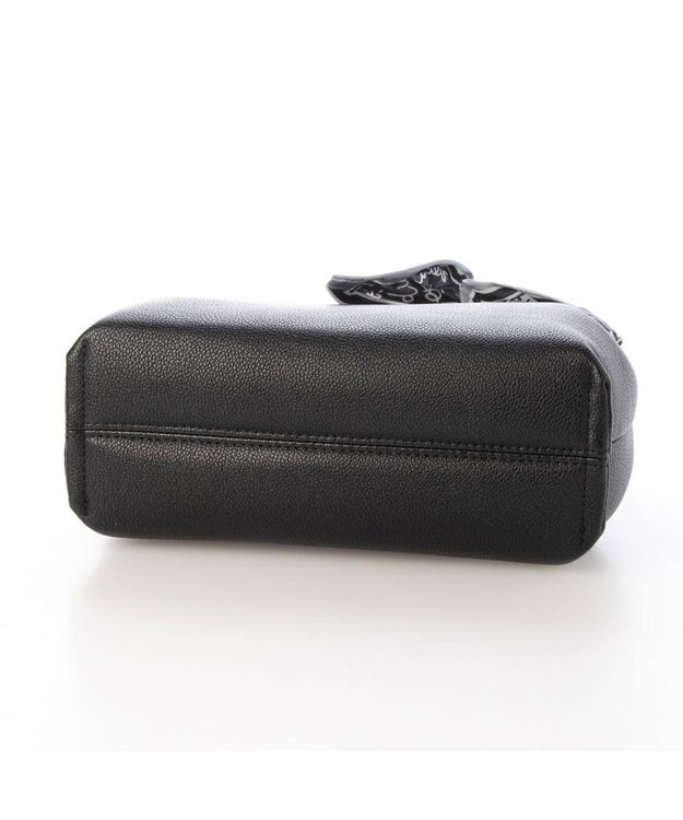 UNBILLION カシュカシュ cachecache / スカーフ付きラウンドミニショルダー ブラック