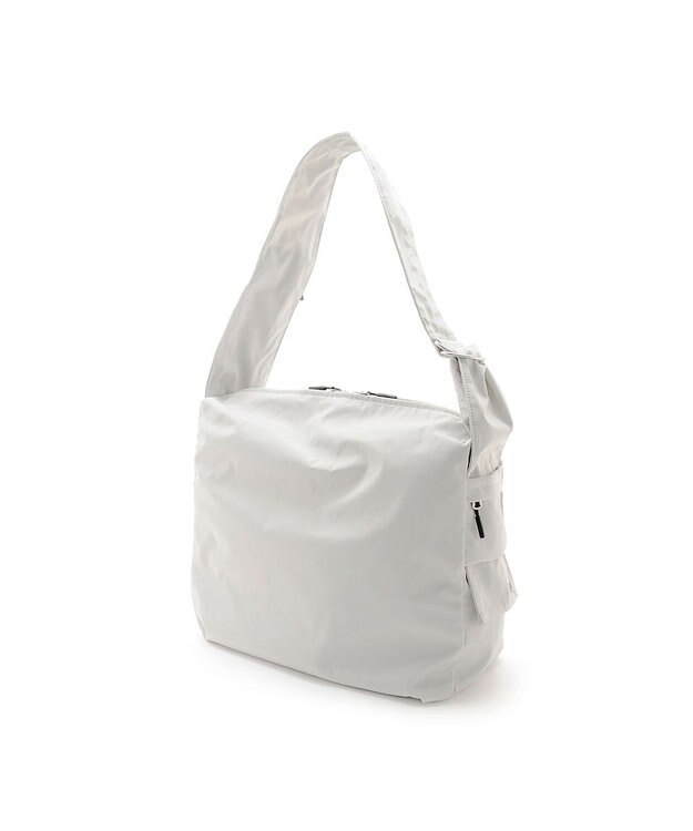 MioFIRANO SLIT C001 ショルダーバッグ はっ水 A4サイズ対応 LIGHT GRAY