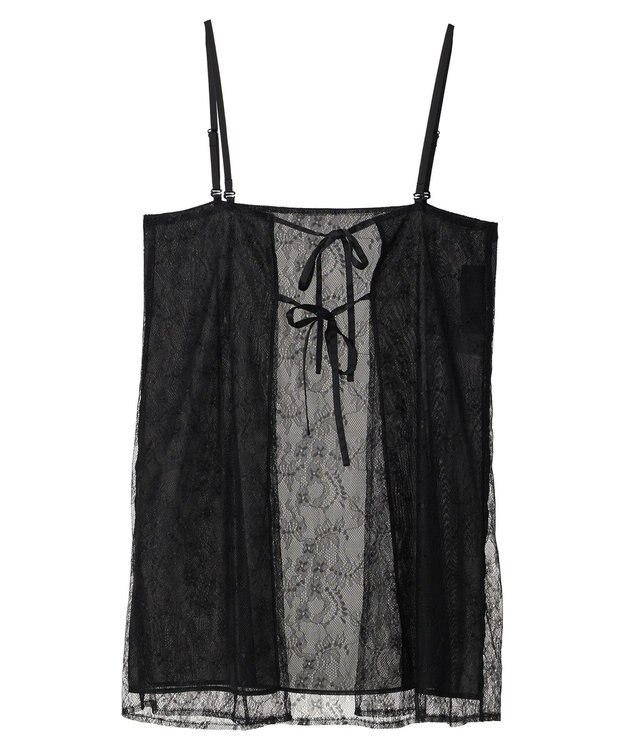 Green Parks ２ｗａｙ　巻きスカート（レース） Black