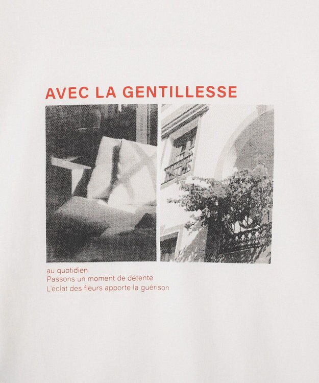 Green Parks アソート柄フォトＴシャツ Red