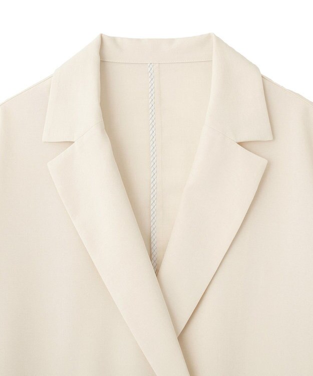 Green Parks オーバーサイズＷ釦ライトジャケット Ecru