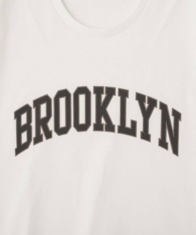 AMERICAN HOLIC BROOKLYN ロゴTシャツ Off White