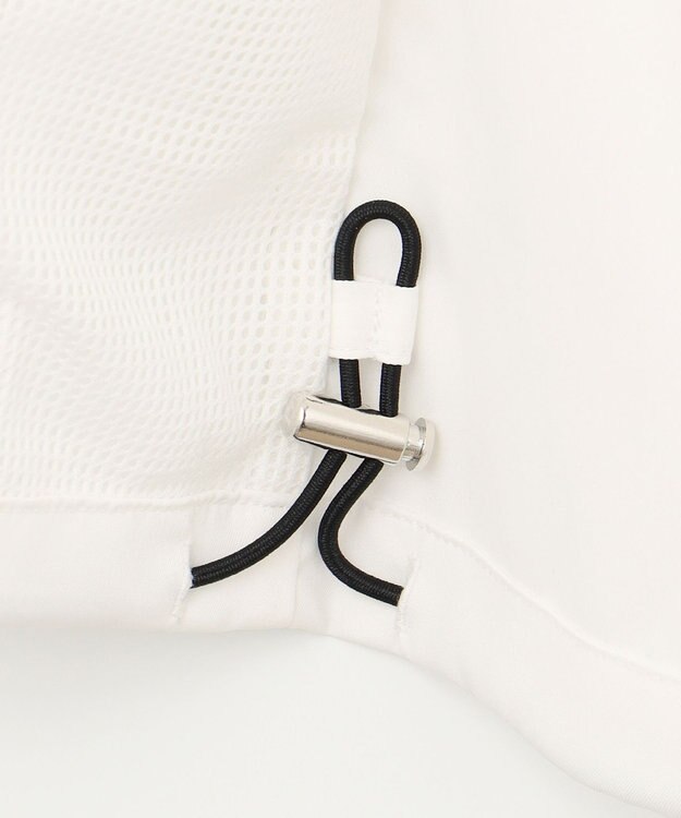 PW CIRCULUS 【MEN】【洗える/ストレッチ】ジップアップ フーデッド ブルゾン ホワイト系