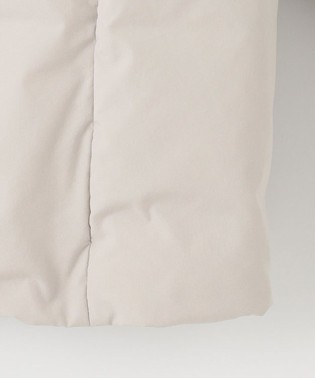 UNFILO 【ストール付き】ショートダウン ベージュ系