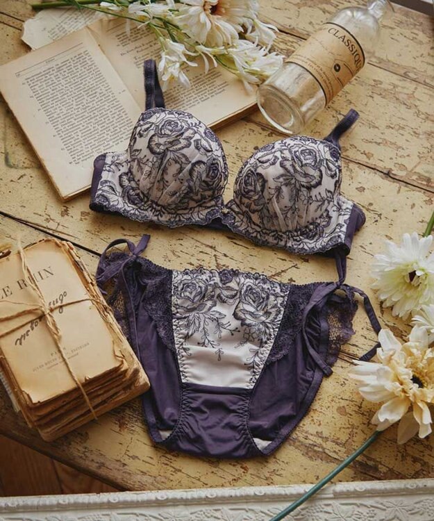 San-ai Resort（三愛水着楽園） 【エレガントコレクション2402】単品ブラEFGカップ 【northerly】 Bグレー