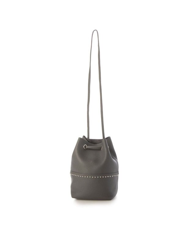 UNBILLION カシュカシュ cachecache / スタッズ付きドロストトート GY