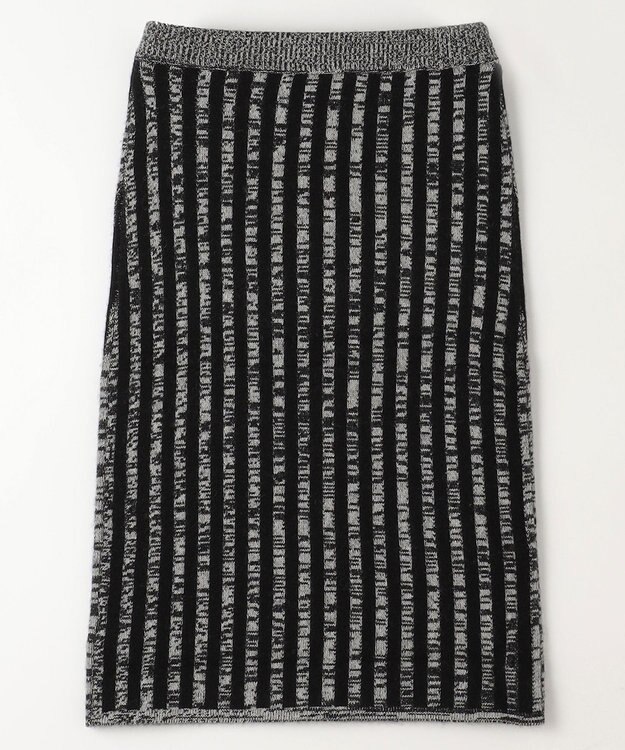 JOSEPH ストライプアニメーション　スカート Ivory Combo