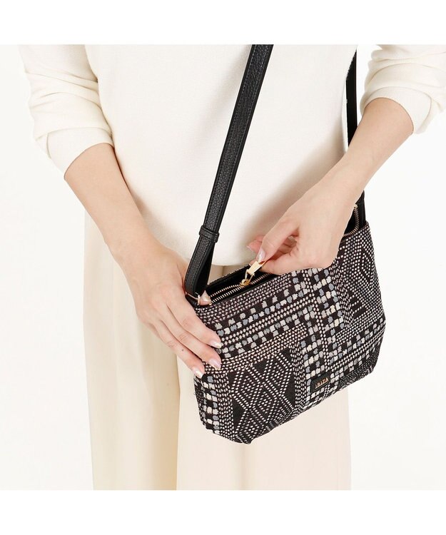 IBIZA イビサ 2wayショルダーバック&チャーム 美品 定価4.4万 イビザ IBIZA プレシオッソ 2WAYショルダー