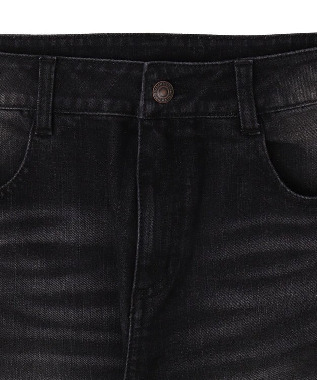 WEGO ローライズフレアデニムパンツ ブラック