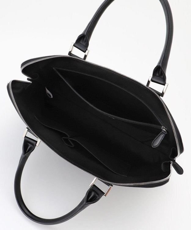 J.PRESS MEN 【定番】サフィアーノブリーフバッグ ブラック系