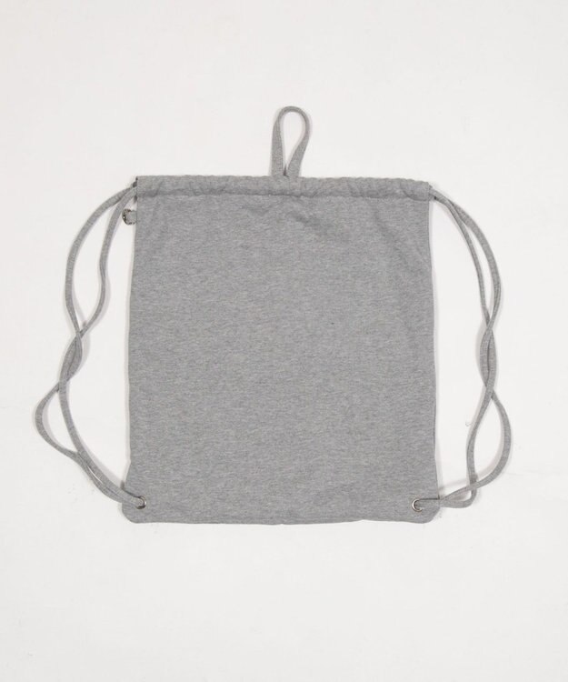 WEGO ハトメデザインナップサック グレー