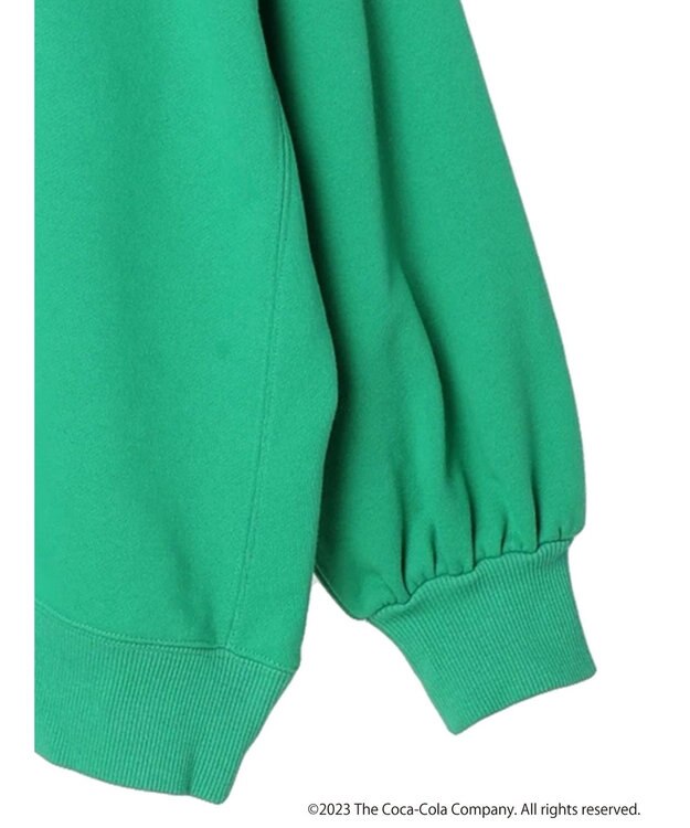 earth music&ecology 別注Ｓｐｒｉｔｅ「R」スウェット Green