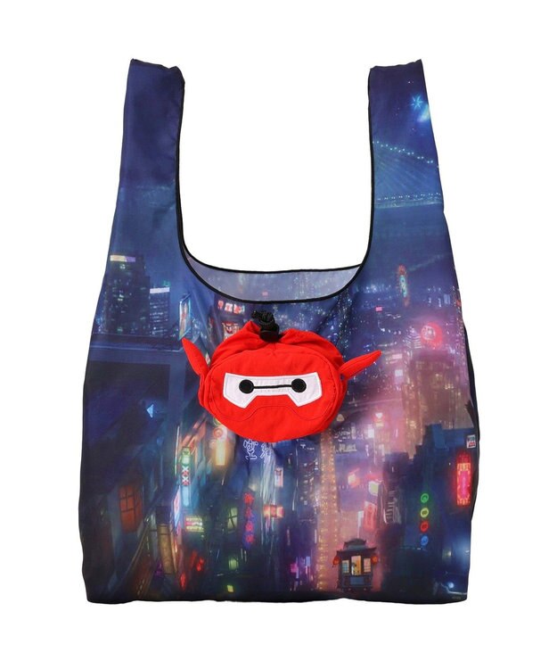 AMERICAN HOLIC 【BAYMAX】ポケッタブルBAG Red