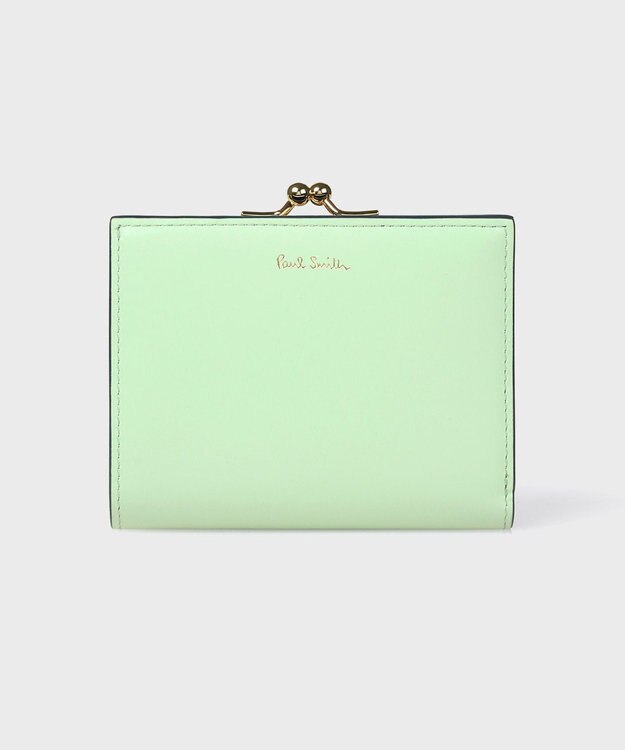 Paul Smith サプルレザー 2つ折り財布 ミントグリーン
