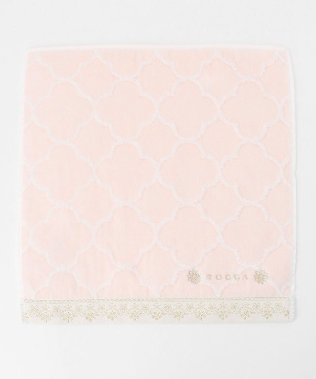 TOCCA 【TOWEL COLLECTION】CHECKER CLOVER TOWELCHIEF ハンドタオル ピンク系