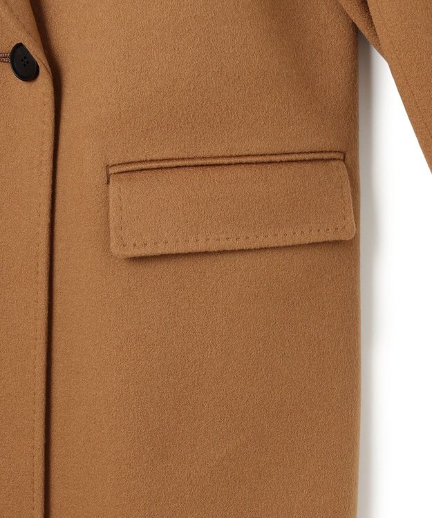 ICB ピュアカシミヤ チェスターコート キャメル系